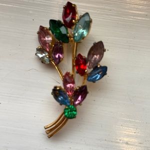Vintage flower pin